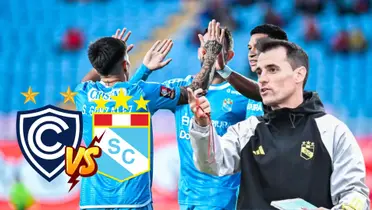 Martín Cauteruccio - Fernando Pacheco - Santiago González - Guillermo Farré (Foto: Club Sporting Cristal)