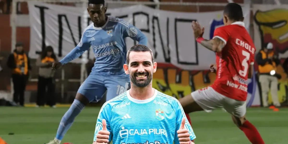 Martín Cauteruccio fue el hombre del partido de Sporting Cristal (FUENTE: GEC)