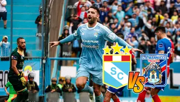 Martín Cauteruccio - Manuel Heredia (Foto: Twitter)