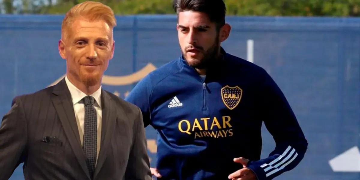 Martín Liberman - Carlos Zambrano (Foto: Boca Juniors)