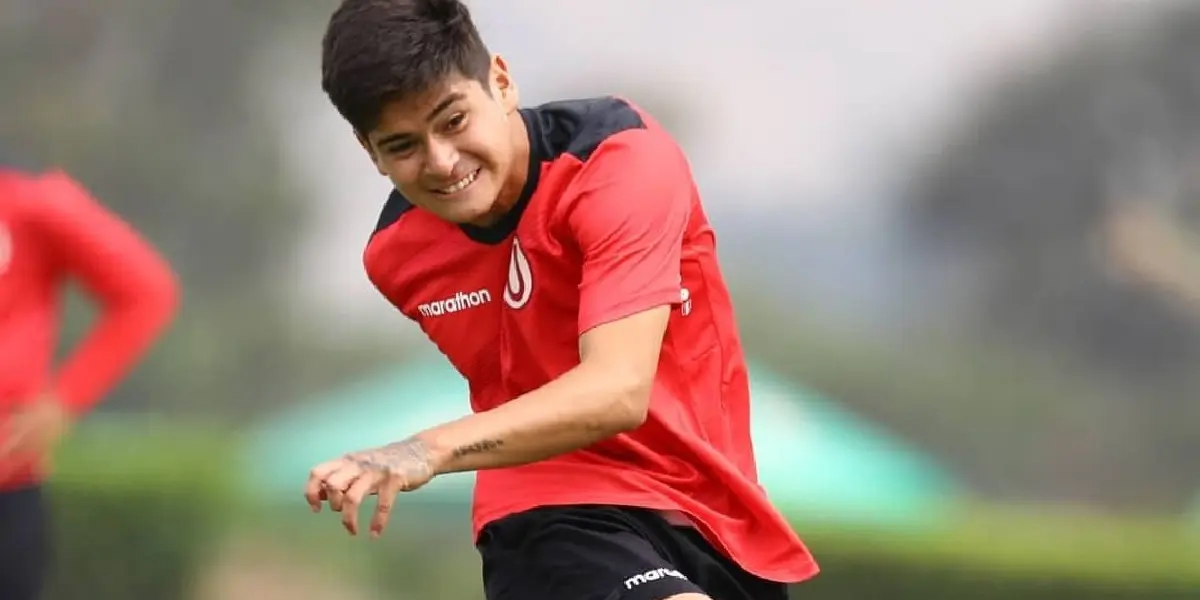 Mathías Carpio viene dando la hora tras su buena actuación en el amistoso contra Ayacucho.