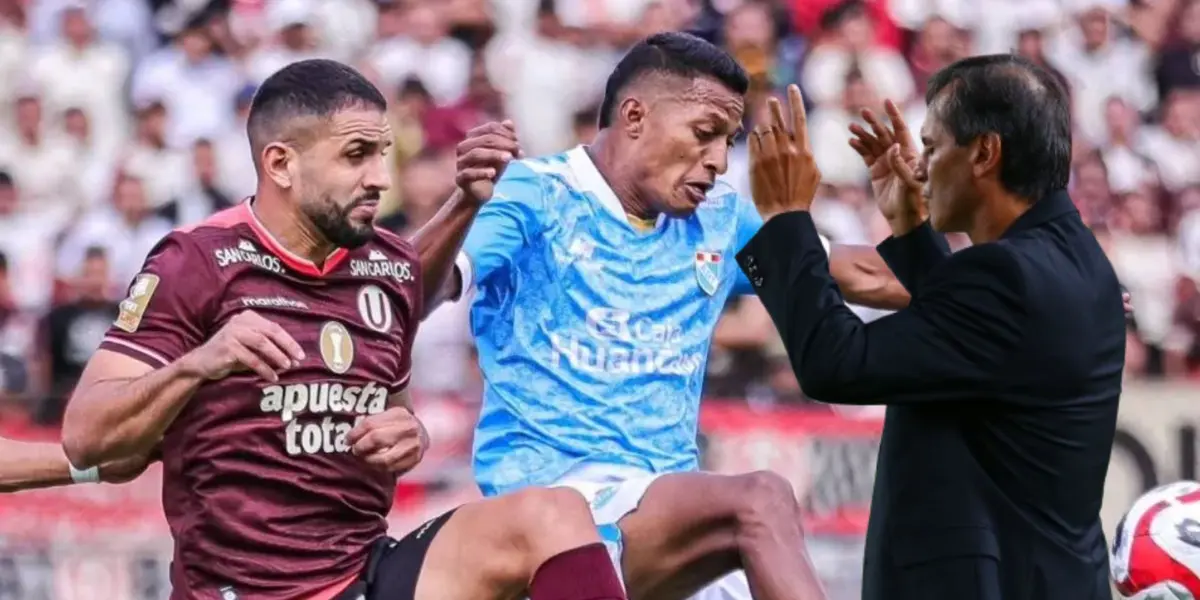 Matías Di Benedetto - Fabián Bustos (Foto: Club Universitario de Deportes)