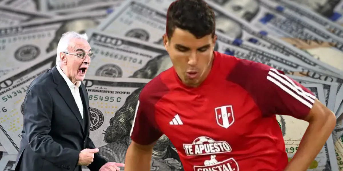 Matías Succar entrenando y Jorge Fossati gritando