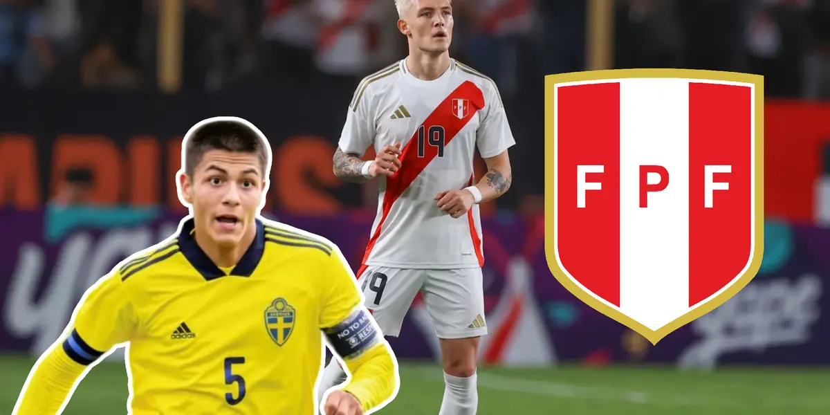 Matteo Pérez en Suecia y Oliver Sonne en Perú (Foto: Selección Peruana)
