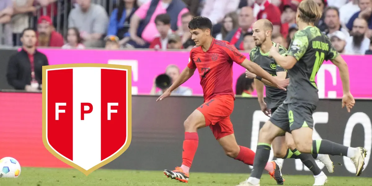 Matteo Pérez jugando con el Bayern Múnich (Foto: Bayern Múnich)