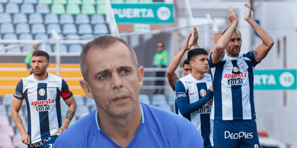 Mauricio Larriera todavía no convence al 100% por su estilo de juego en Alianza Lima