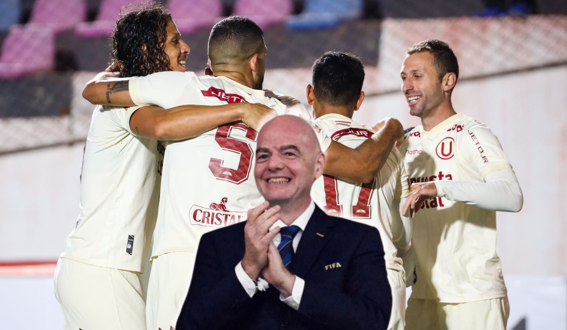 Máximo ente del fútbol mundial y un mensaje que le dio al cuadro merengue.