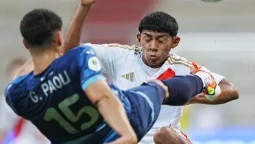 Maxloren Castro (Foto: @SeleccionPeru)