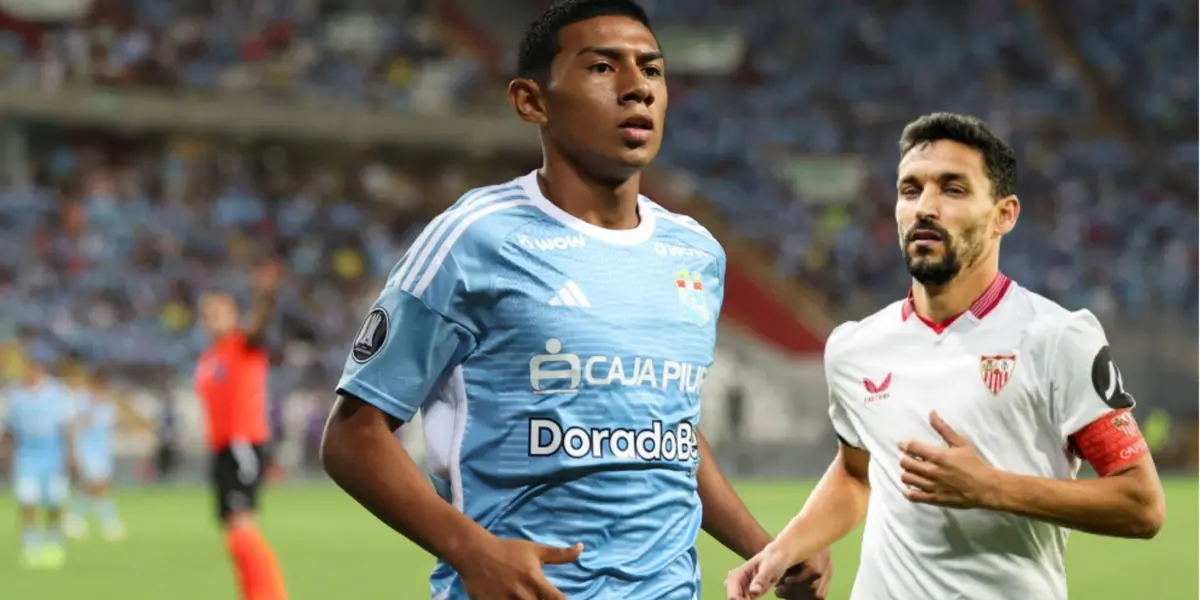 Maxloren Castro - Jesús Navas (Foto: Transfermarkt)