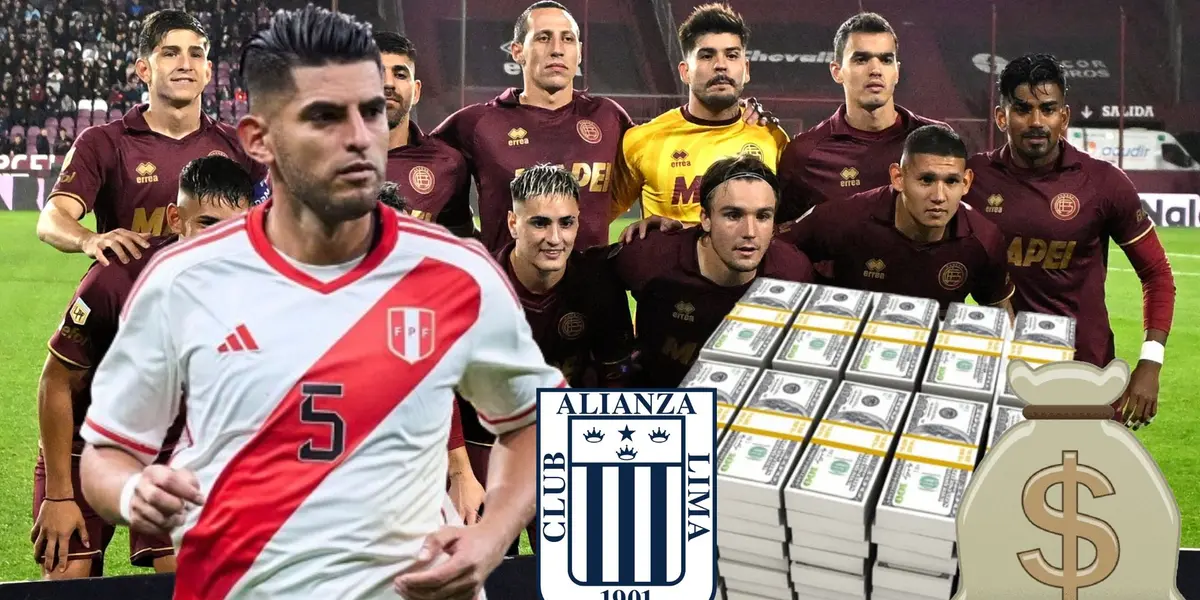 Mientras en Alianza ganaba $80 mil, lo que cobraría Zambrano de llegar a Lanús