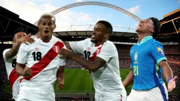 Mientras Endrick brilló en Wembley, el peruano que también la rompió en la catedral, pero su carrera de fue al tacho. FOTO: Diario AS