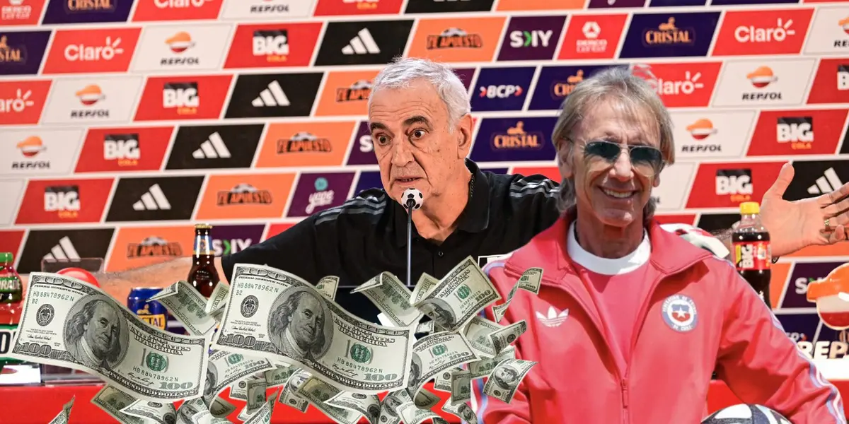 Mientras Gareca cobra $ 2,8 millones en Chile, el salario de Fossati en la Bicolor