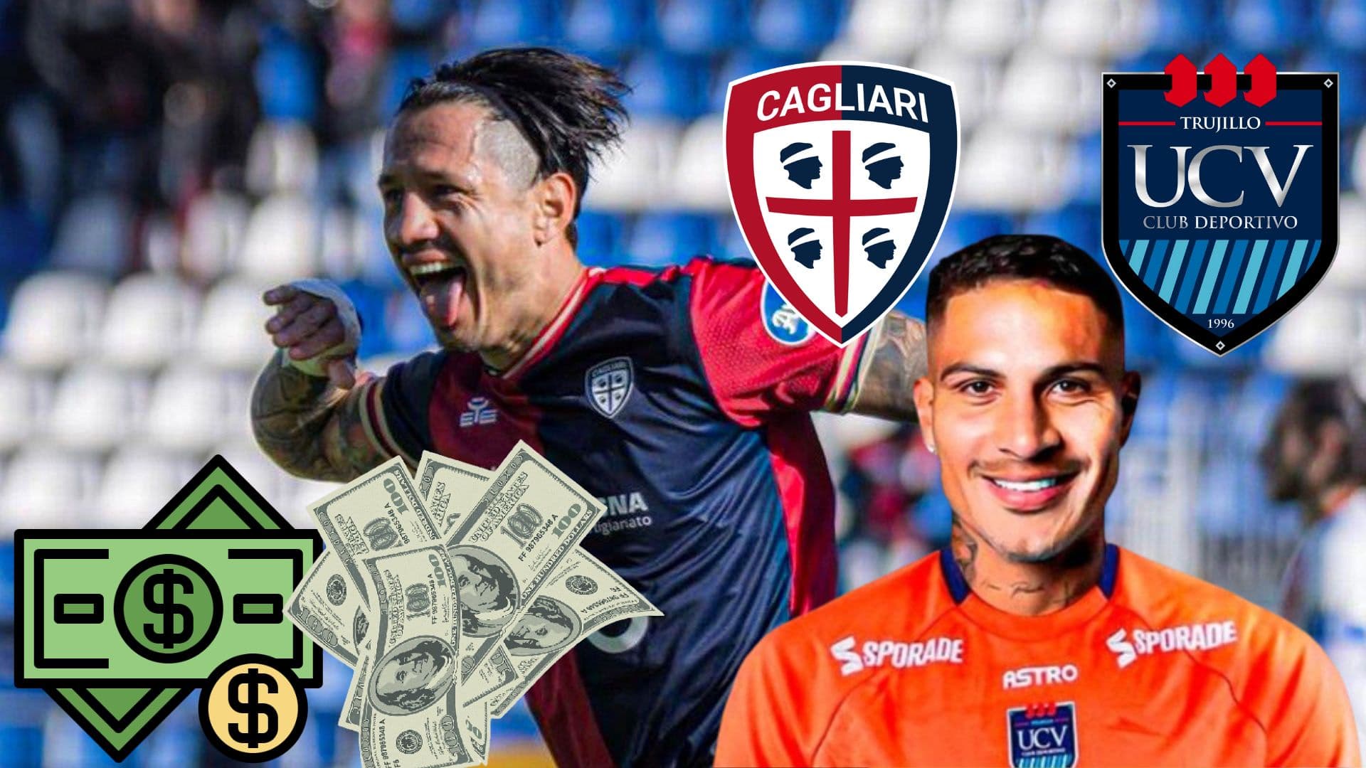 Mientras Guerrero gana $130 mil en la UCV, el salario de Lapadula en Cagliari