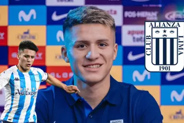 Mientras que en Racing comía banca, lo que quiere lograr Cabellos con Alianza