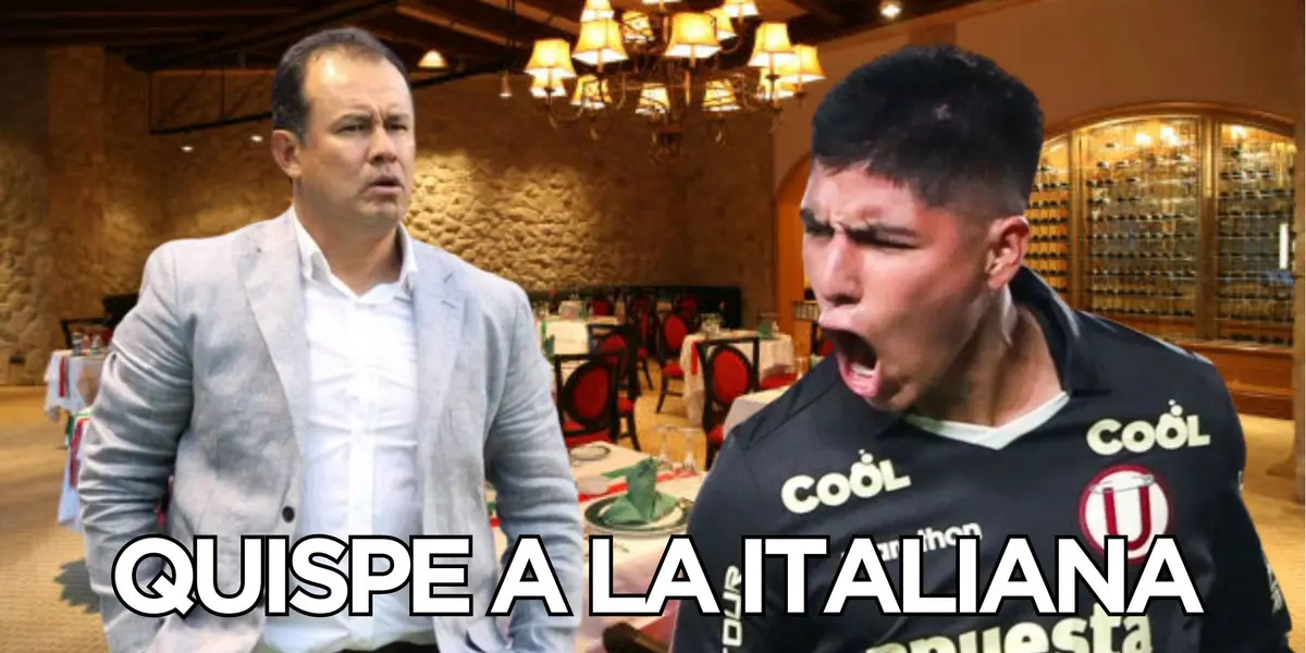 Mientras Reynoso lo ninguneaba, lo que hicieron con Quispe en un restaurante italiano