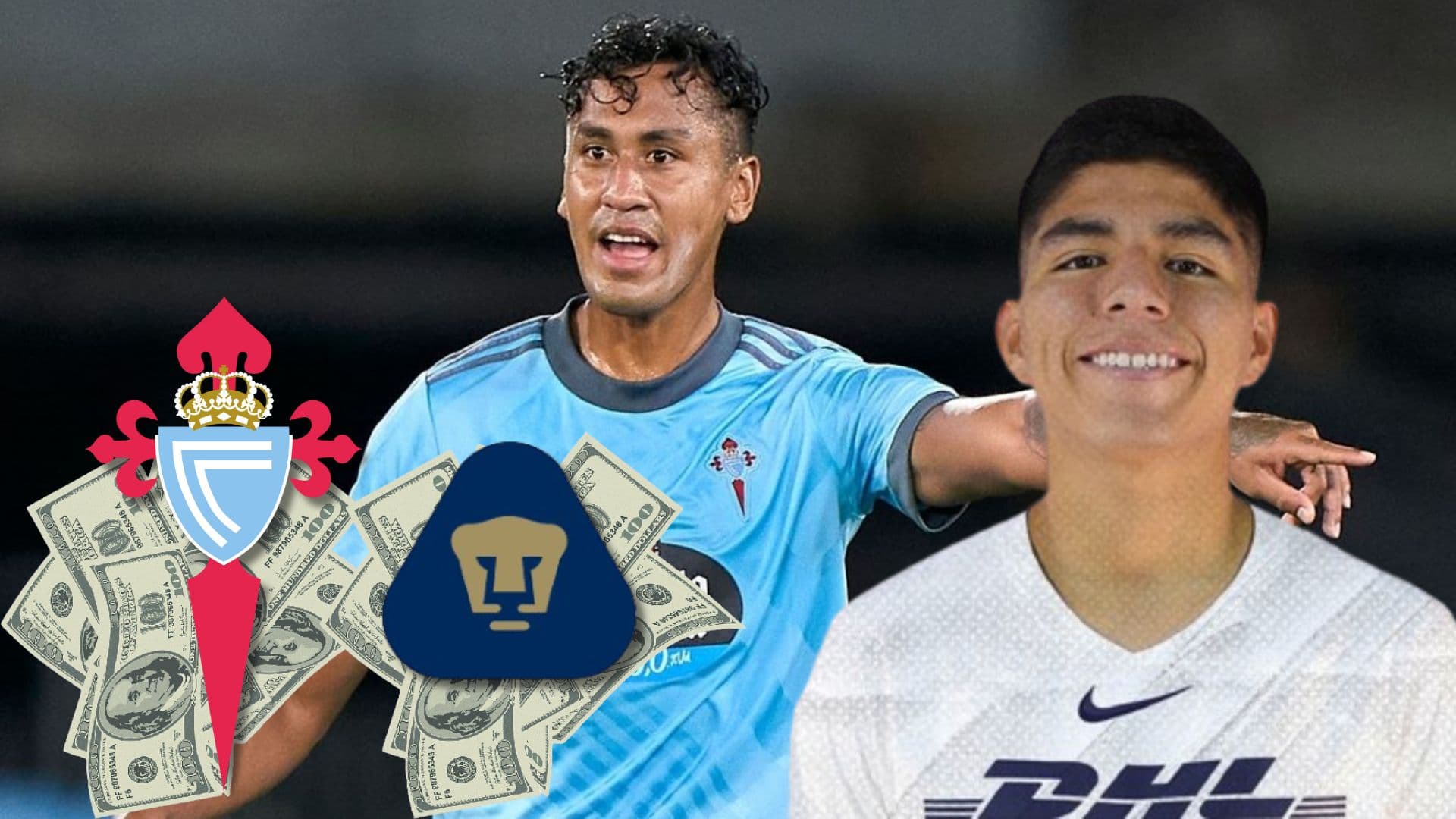 Mientras Tapia gana $542 en Celta de Vigo, lo que cobra Piero Quispe en los Pumas