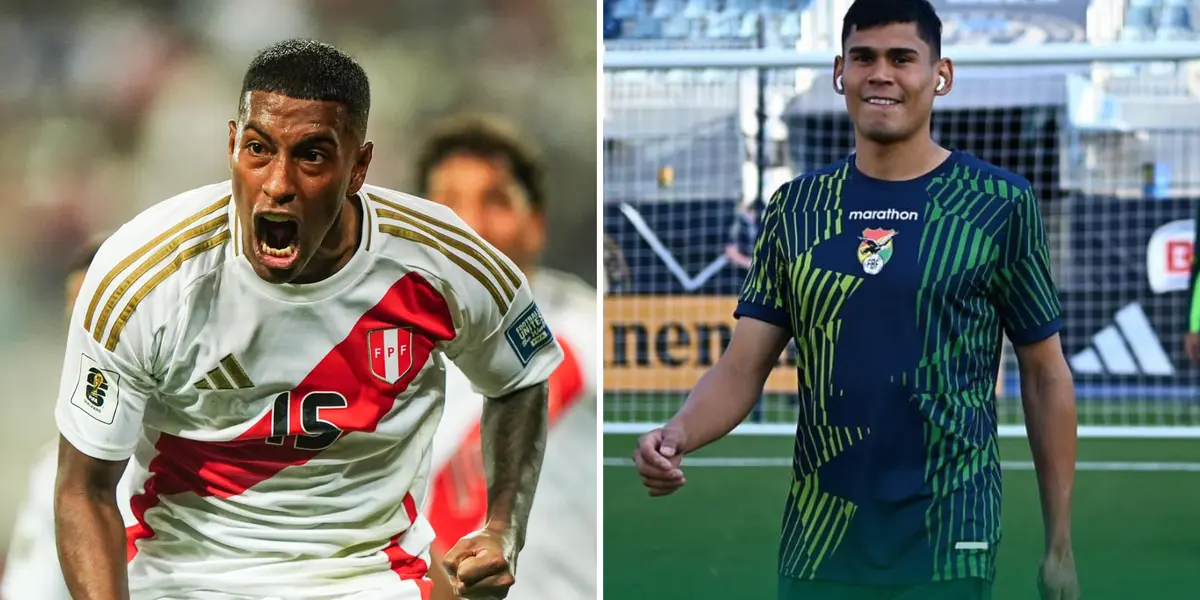 Miguel Araujo (Foto: Selección Peruana y Selección de Bolivia).