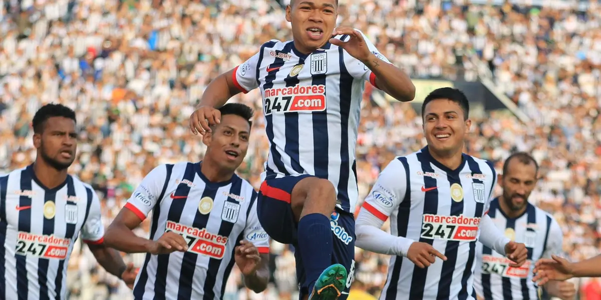 Miguel Cornejo con la camiseta de Alianza Lima (Foto: Libero)