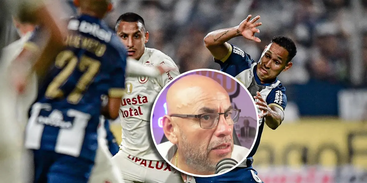 Mr Peet, Renzo Garcés y Alex Valera (Foto: Liga 1).