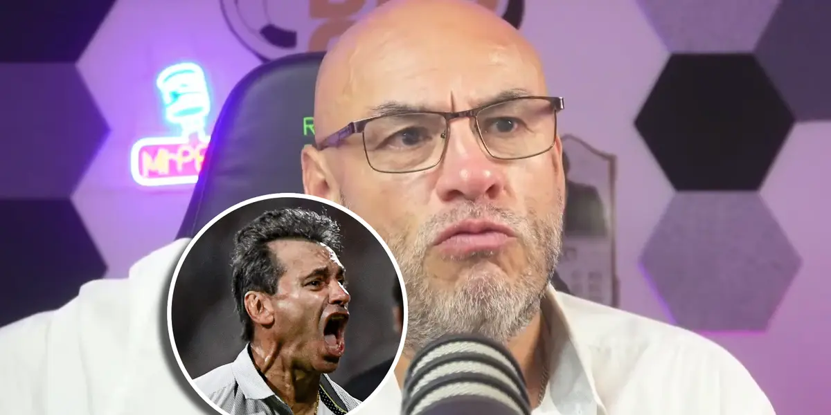 Mr Peet y Peter Arevalo (Foto: Captura Madrugol y Liga 1).