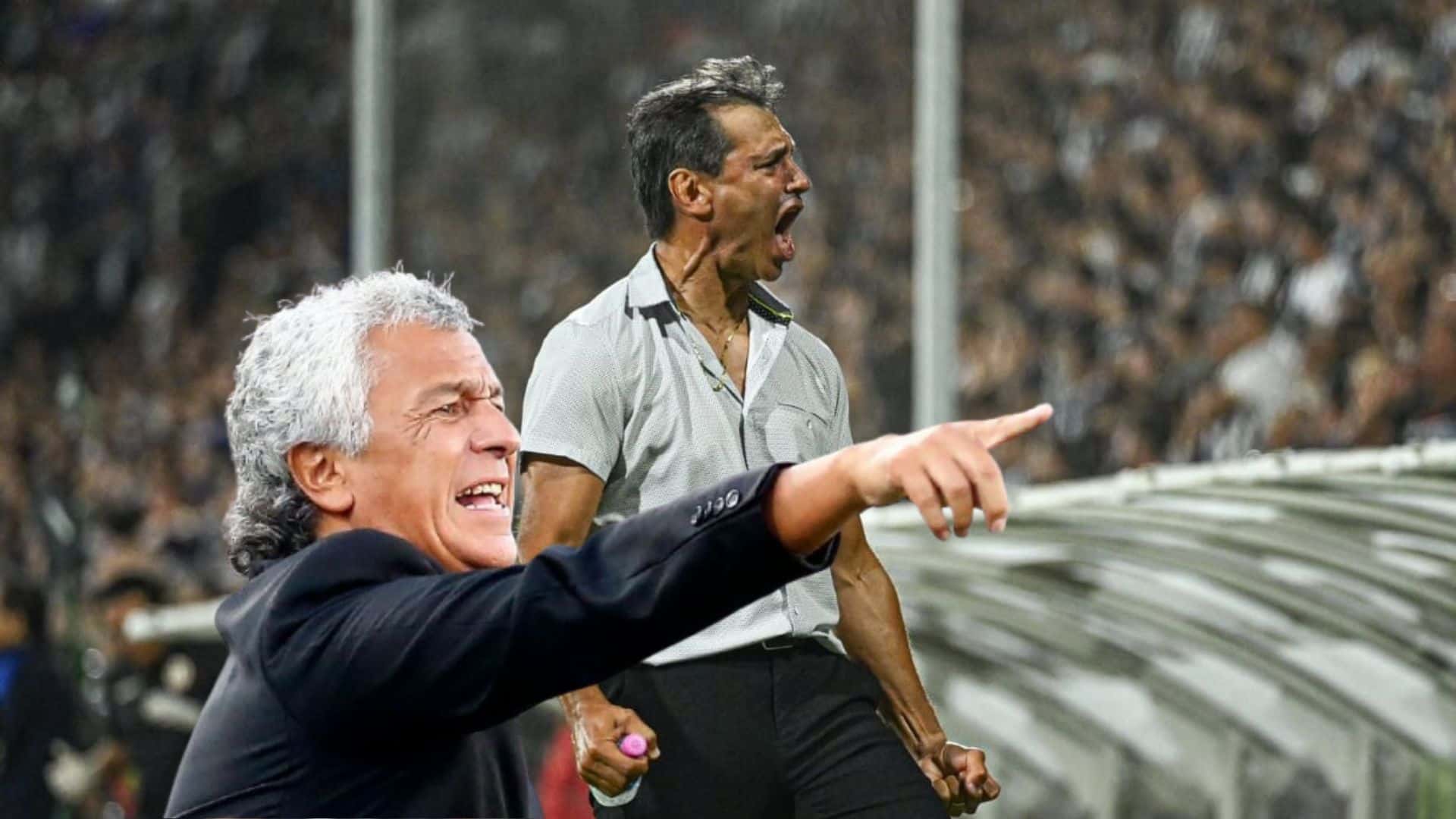 Néstor Gorosito - Fabián Bustos (Foto: X de La Liga 1)