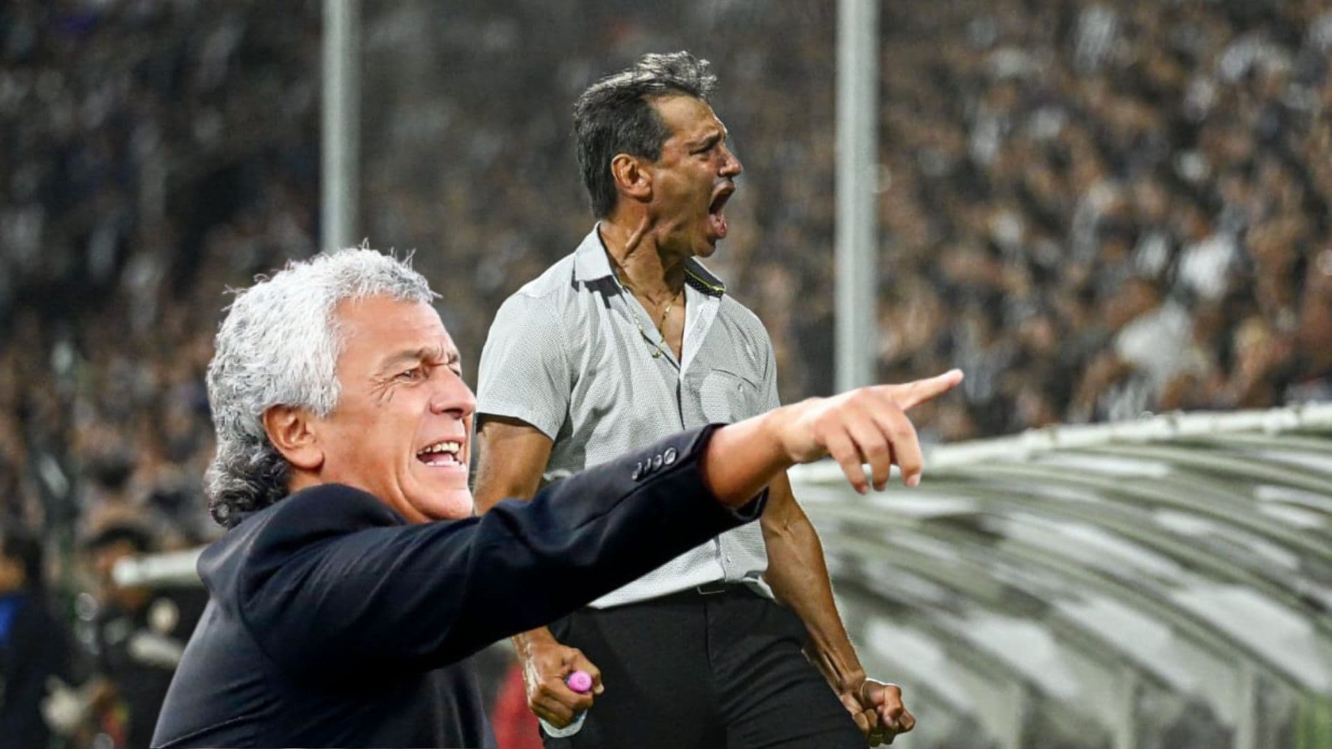 Néstor Gorosito - Fabián Bustos (Foto: X de La Liga 1)