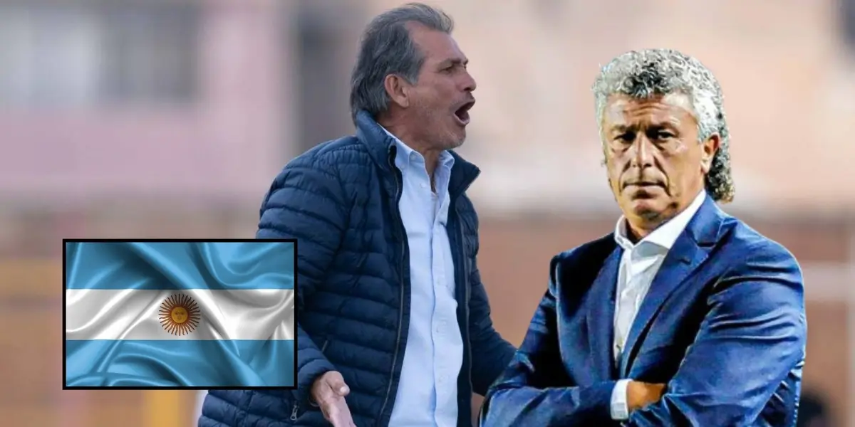 Néstor Gorosito - Franco Navarro (Foto: Liga 1)