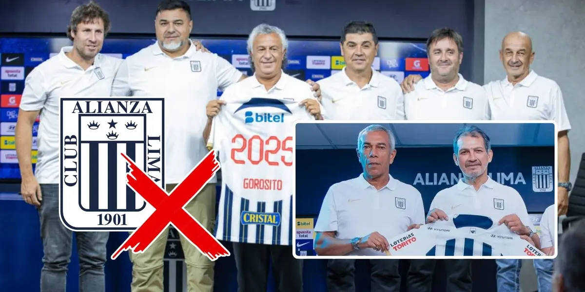 Néstor Gorosito - Franco Navarro - Wilmar Valencia (Foto: Club Alianza Lima)