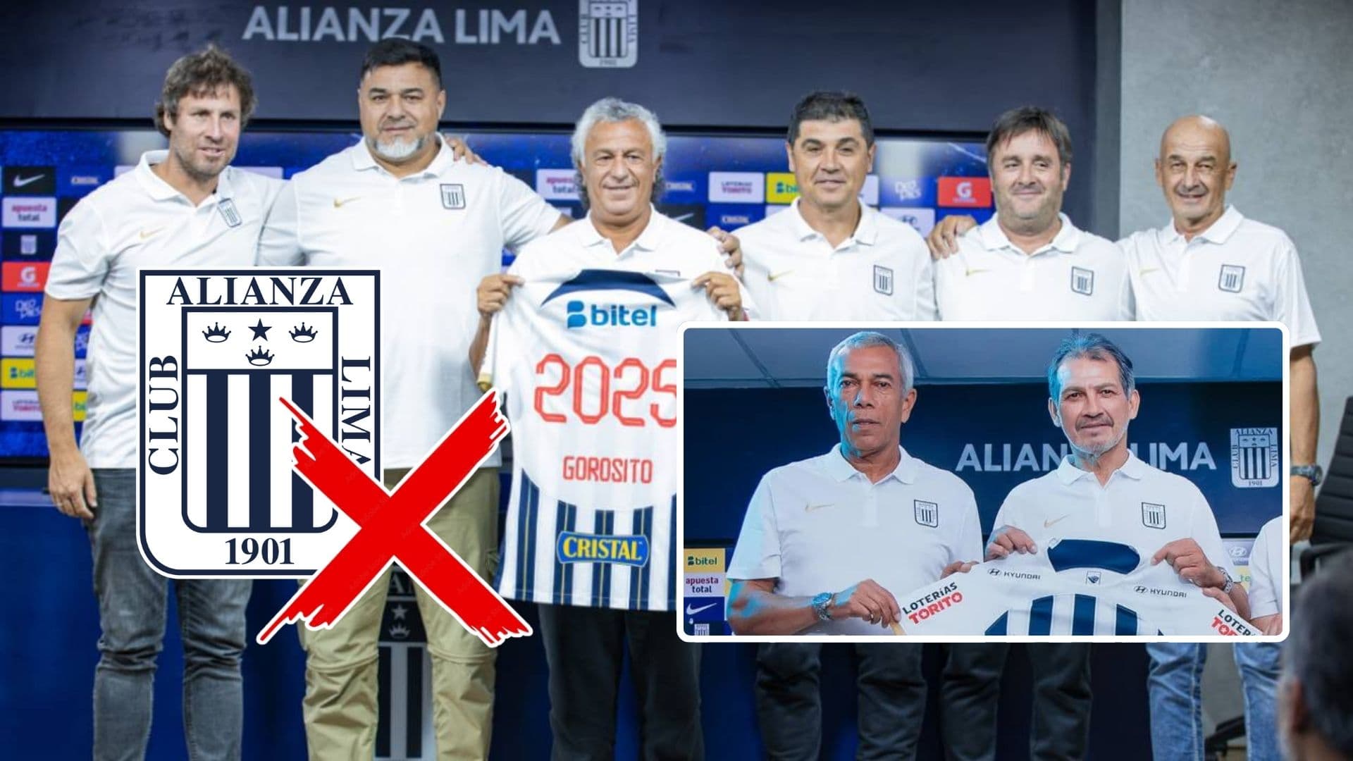 Néstor Gorosito - Franco Navarro - Wilmar Valencia (Foto: Club Alianza Lima)