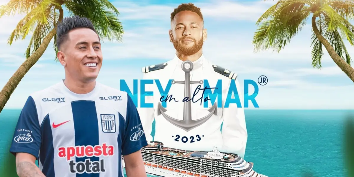 Neymar no puede dejar la fiesta ni estando lesionado