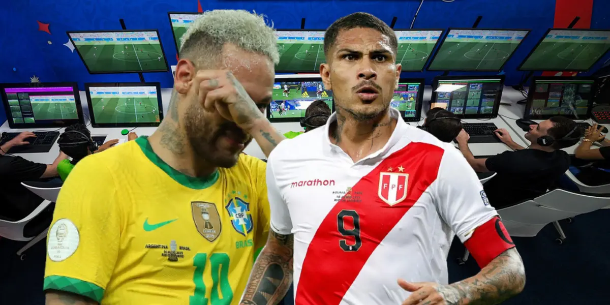 Neymar se quejó con el juez central tras no poder contra la Selección Peruana