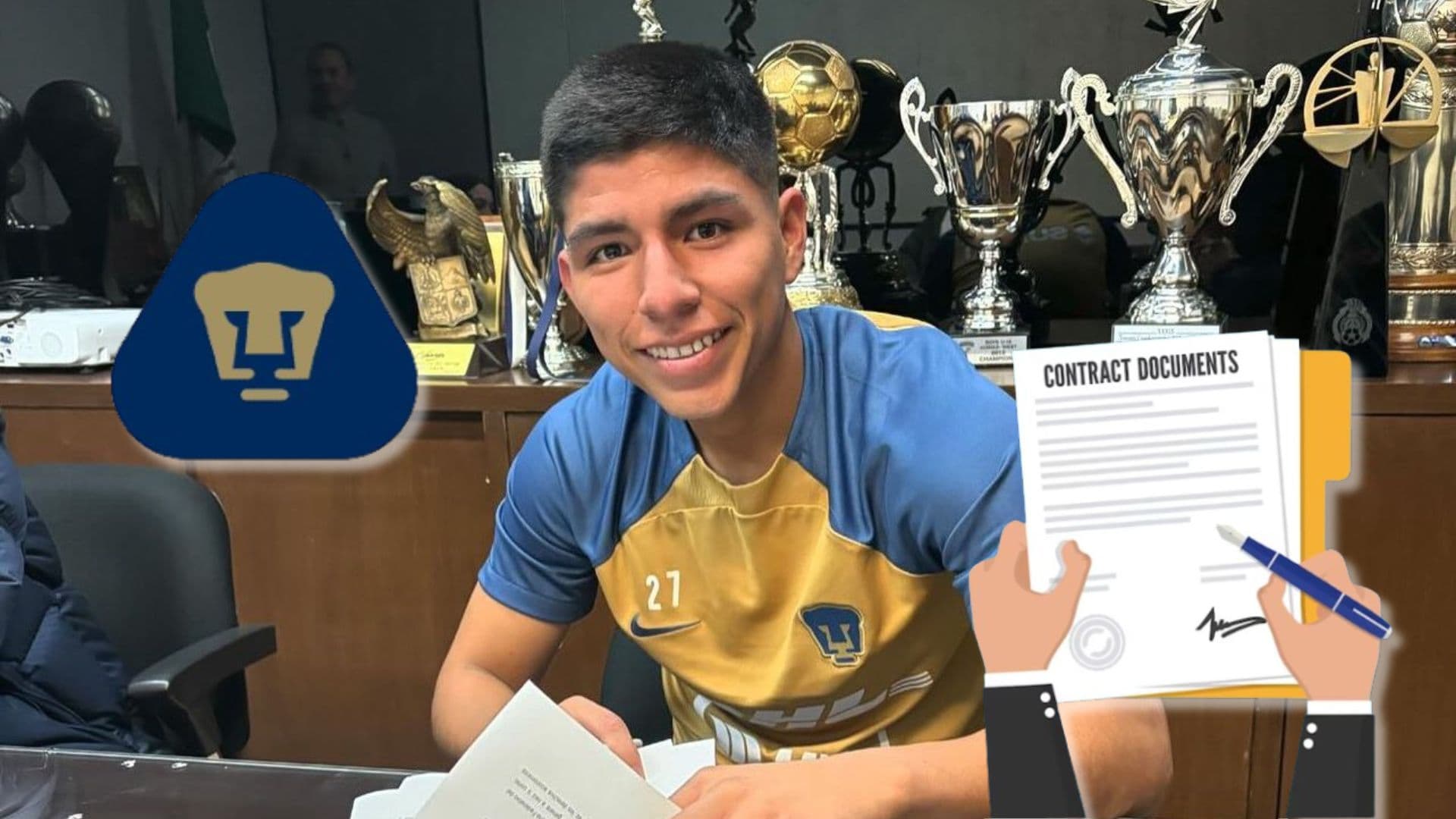 Ni 10 partidos con Pumas y el gigante que acaba de fichar a Piero Quispe