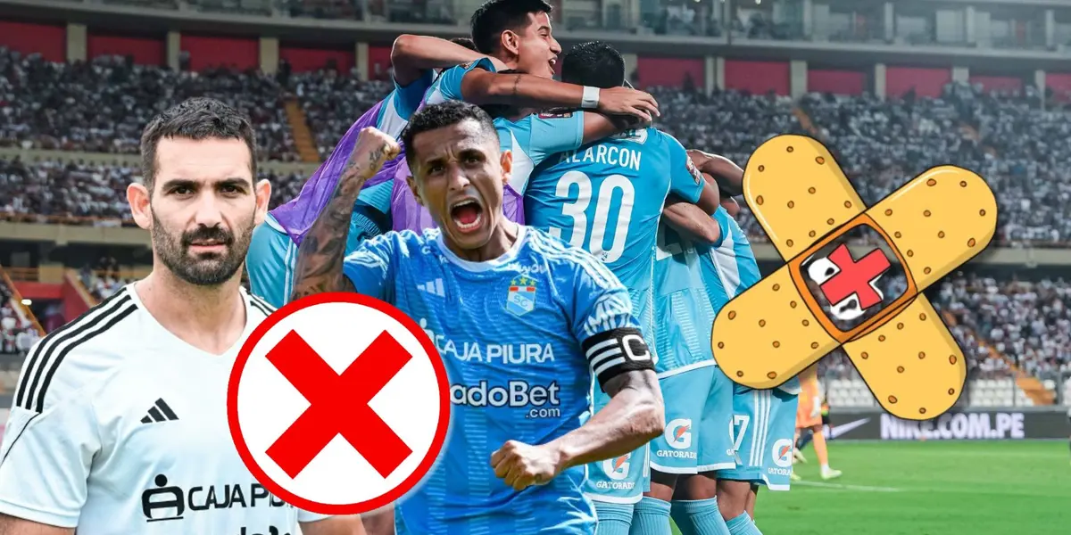 Ni Yotún ni Cauteruccio, el jugador que más extrañó Cristal y sigue lesionado