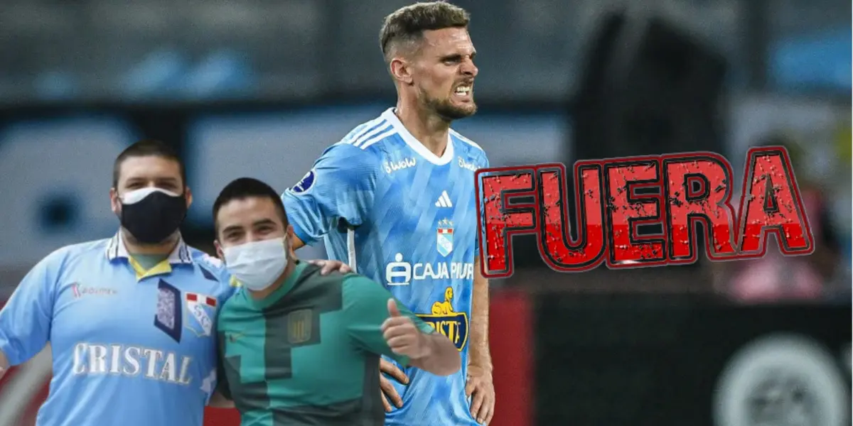 Nicolás Pasquini con la camiseta de Sporting Cristal. FOTO: Transfermarkt.