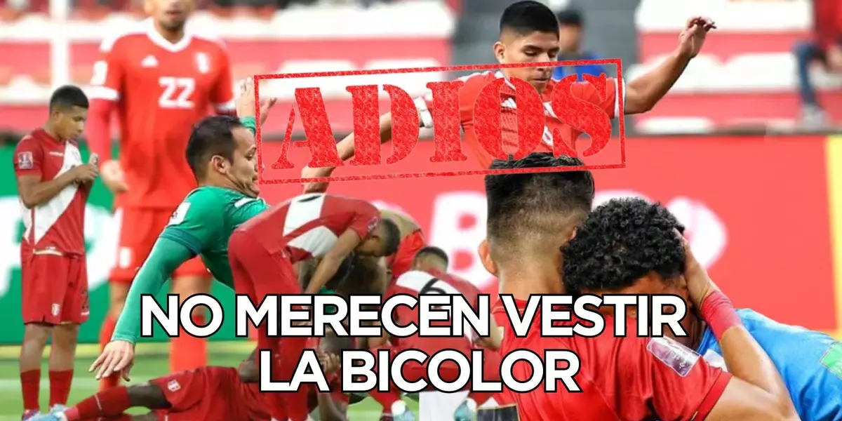 No dieron la talla y deberían marcharse por verguenza propia