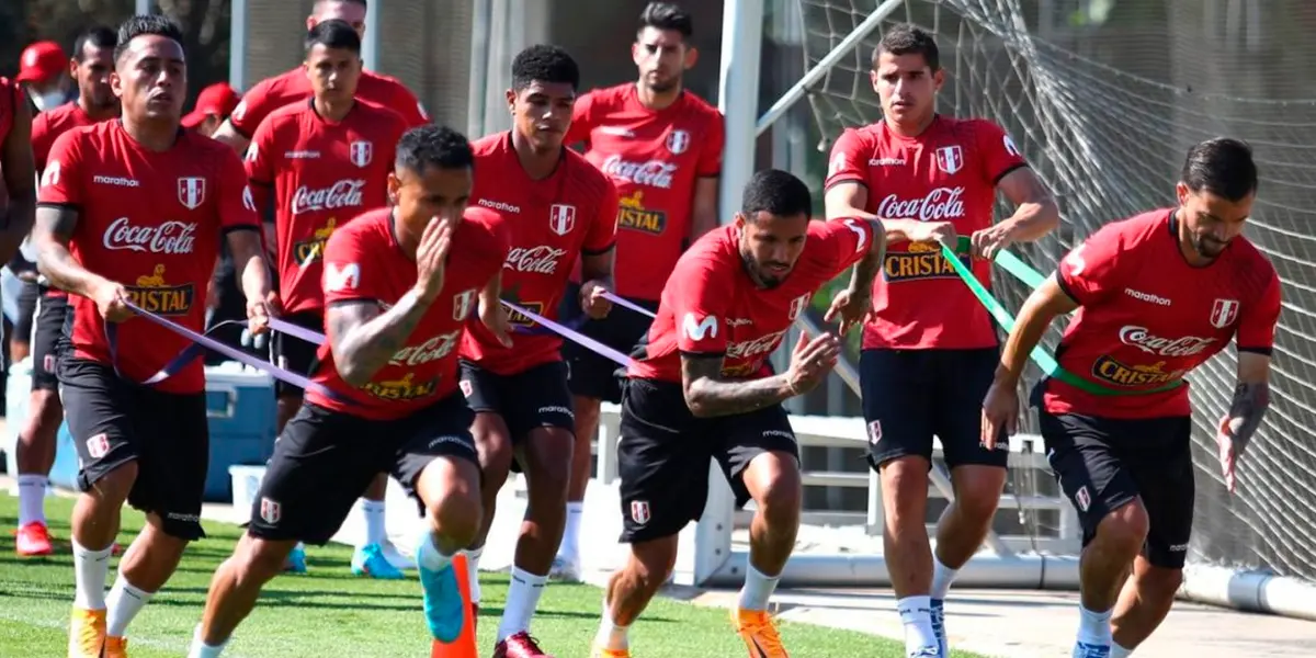 No para de entrenar ya que quiere ser tomado en cuenta por Ricardo Gareca en una próxima convocatoria