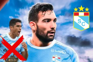 No es Ávila, el jugador que comerá banca en Cristal ante la llegada de Martín Cauteruccio