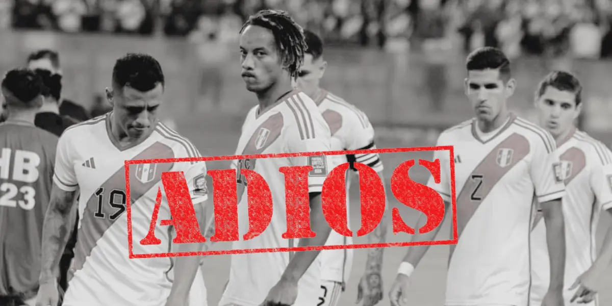 No estuvo a la altura de las circunstancias como para seguir en la Selección Peruana