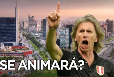 No será como DT, pero el curioso trabajo que sí podría tener Ricardo Gareca en Perú