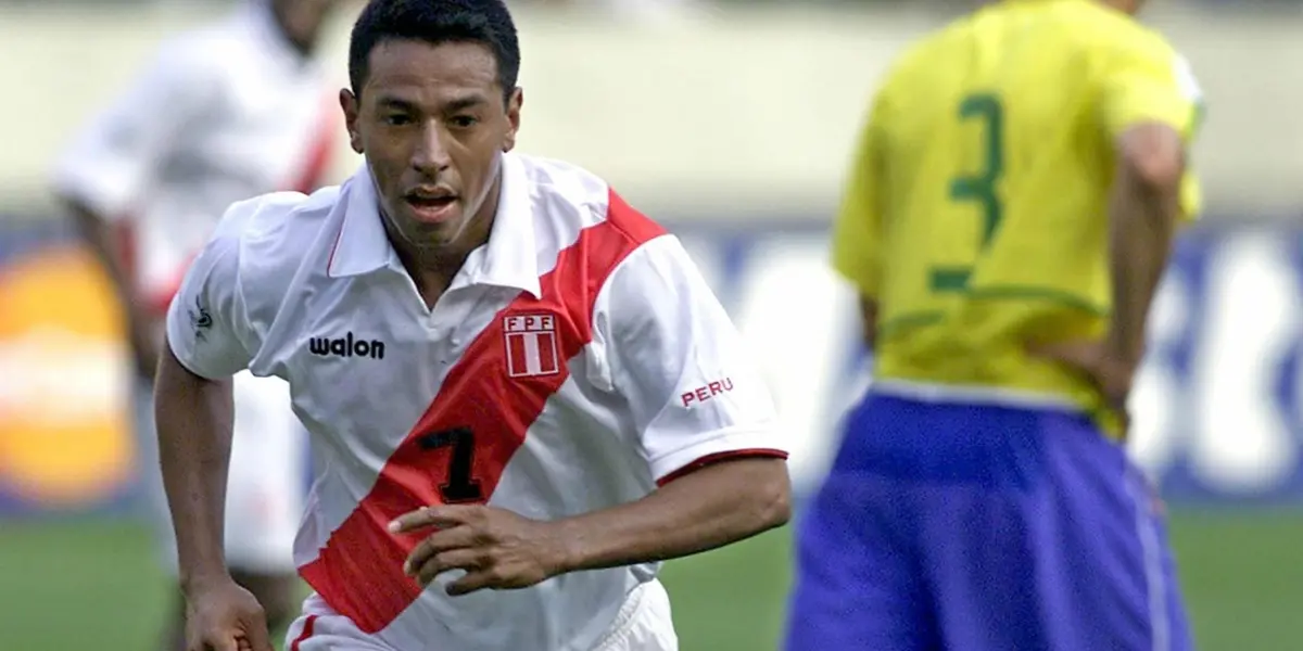 Nolberto Solano con la camiseta de la Selección Peru. (Foto: PeruAllin)