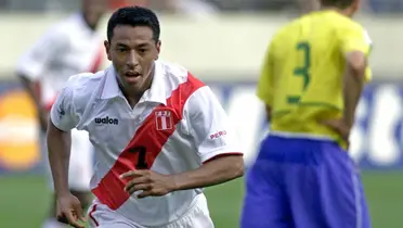 Nolberto Solano con la camiseta de la Selección Peru. (Foto: PeruAllin)