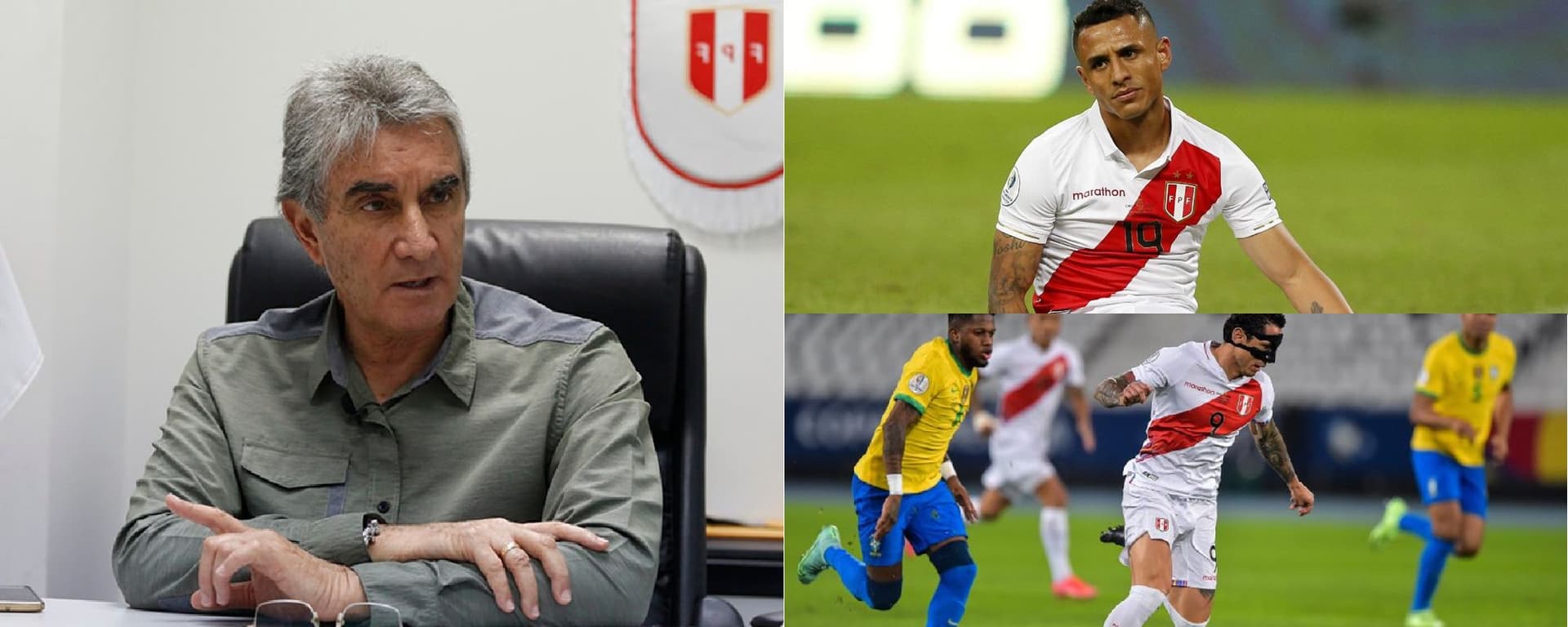 Oblitas resaltó los rendimientos de ambos jugadores en la 'sele'.