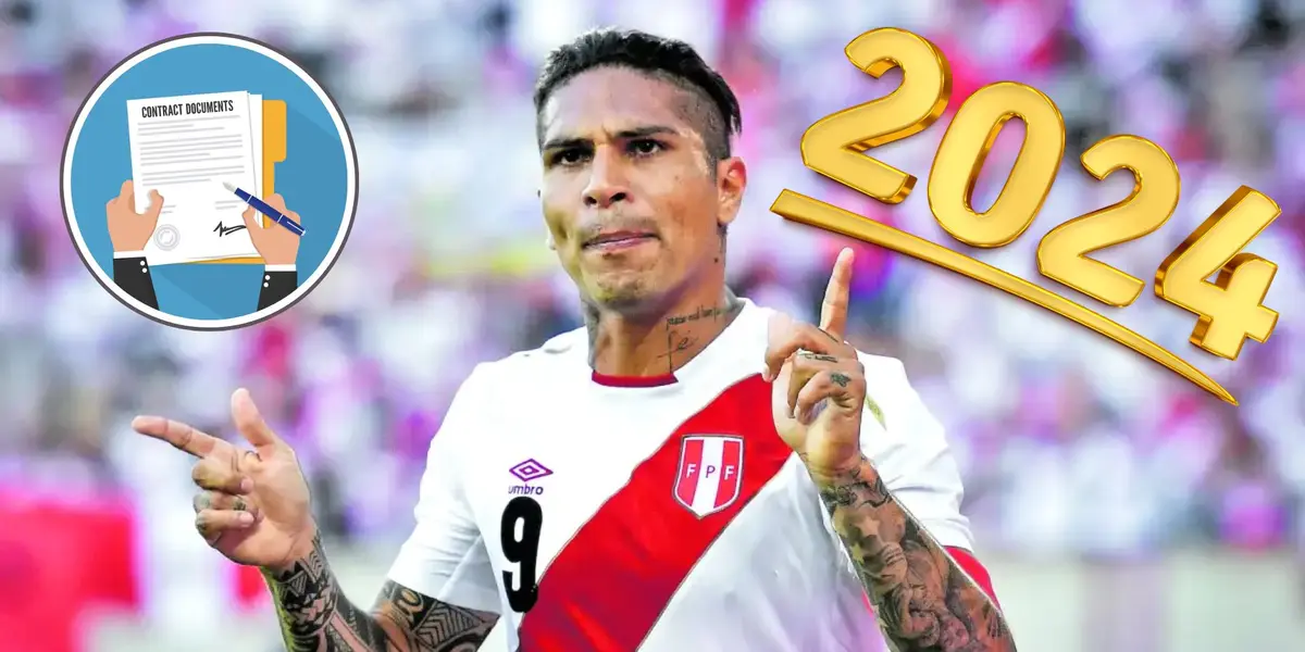 Oficial, Paolo Guerrero tomó una decisión y jugará en este equipo en el 2024