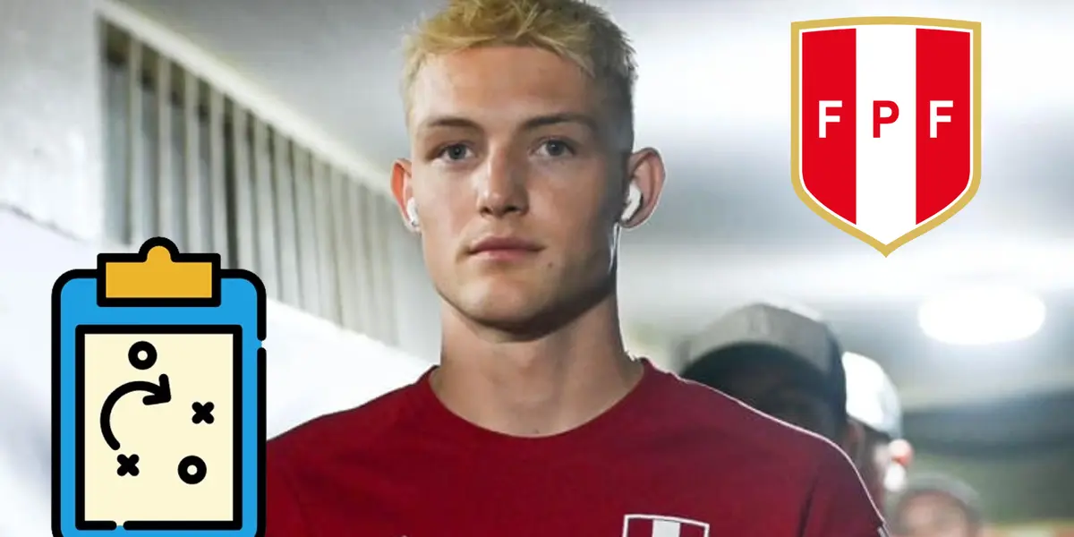 Oliver Sonne con la Selección Peruana (Foto: Selección Peruana)