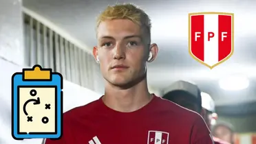 Oliver Sonne con la Selección Peruana (Foto: Selección Peruana)