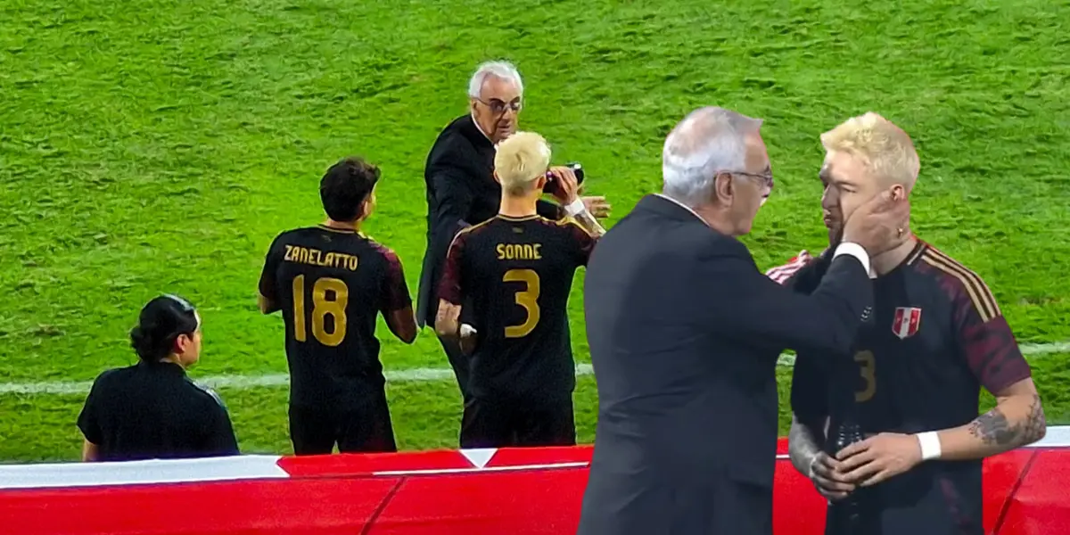 Oliver Sonne hizo su debut con la Selección Peruana