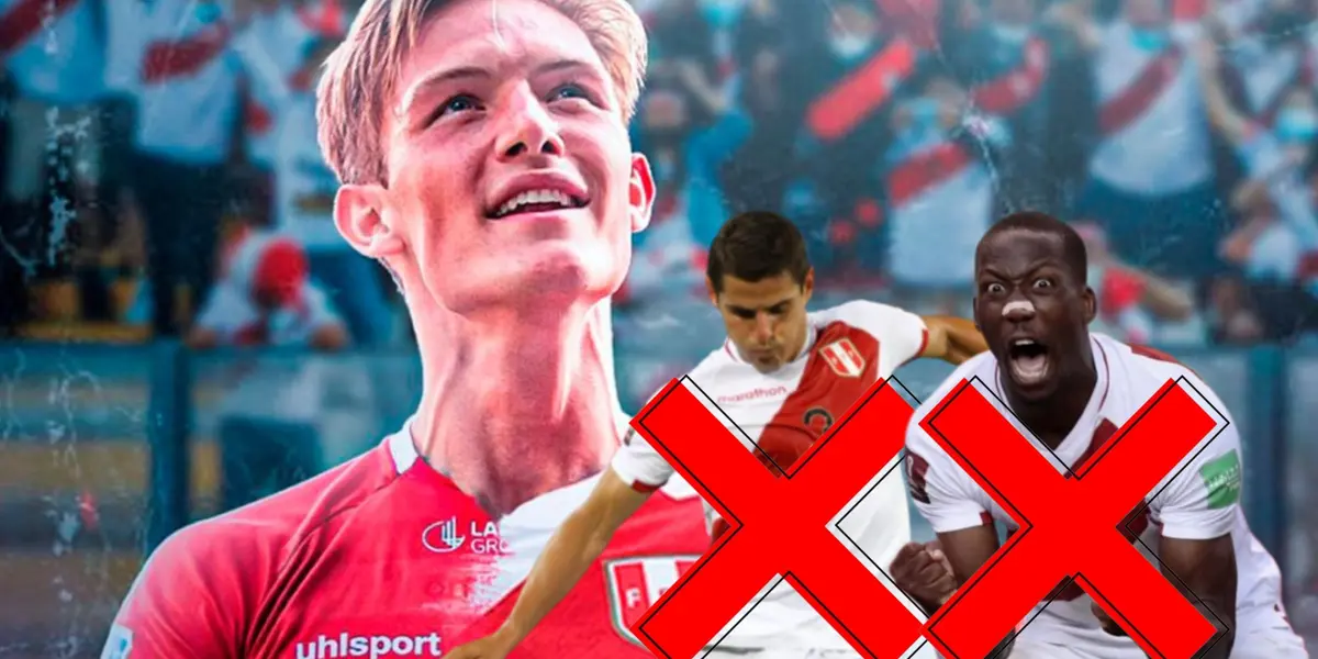 Oliver Sonne a punto de jugar para la Selección Peruana. Su estreno cada vez está pronto.