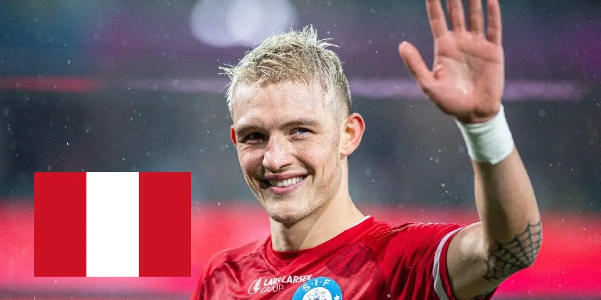 Oliver Sonne saludando