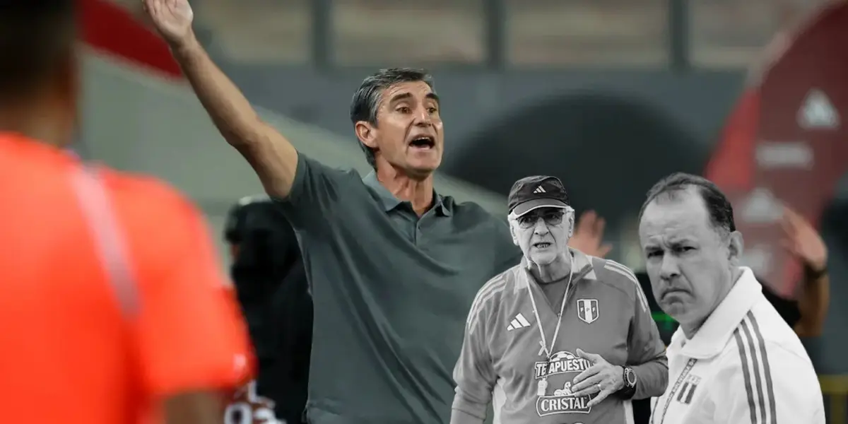 Óscar Ibáñez - Juan Reynoso - Fossati (Foto: X de La Bicolor)