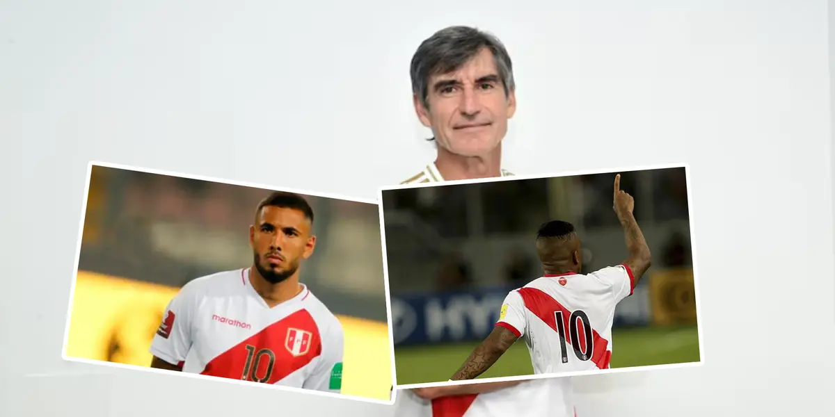 Óscar Ibáñez - Sergio Peña - Jefferson Farfán (Foto: FPF)